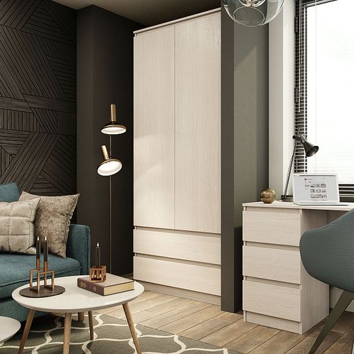 Двухстворчатый шкаф «Бриз 1»